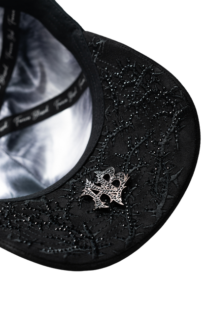NY THORNED 24K BLACK GOLD
