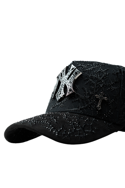 NY THORNED 24K BLACK GOLD