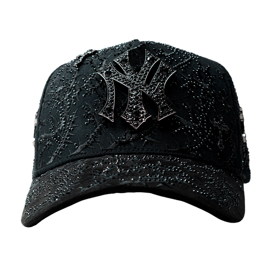 NY THORNED 24K BLACK GOLD